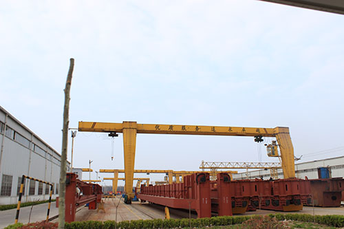 Double girder overhead crane