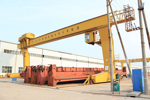 Single girder gantry crane